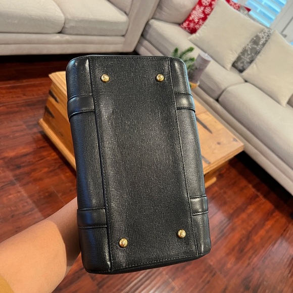 MCM Saffiano Leather Boston Bag Made in Korea - Picture 7 of 16